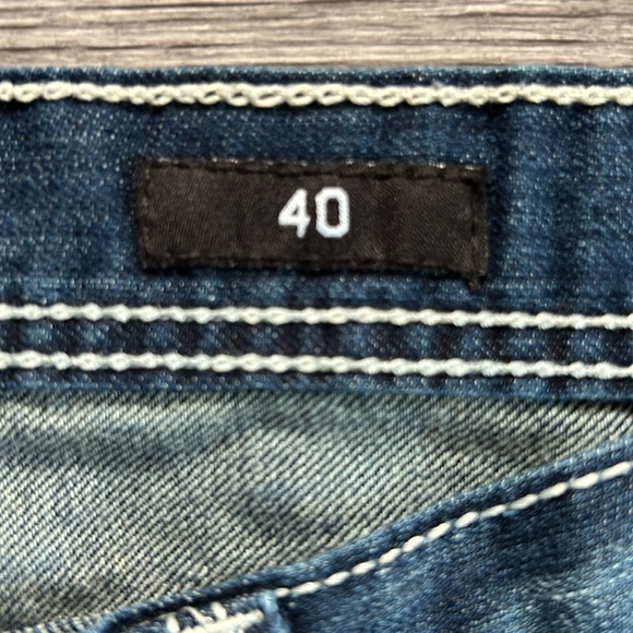 Affliction Blake Relaxed Straight Leg Jeans | 40 - Picture 8 of 10